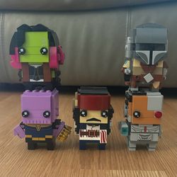 LEGO Brickheads - 8 each