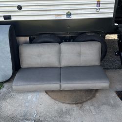 RV Futon Sofa Couch Pull Out Bed 