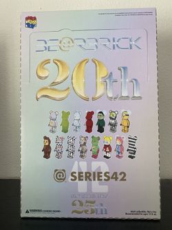 Bearbrick Series 42 Sealed Case 100% (24 Blind Boxes) for Sale in