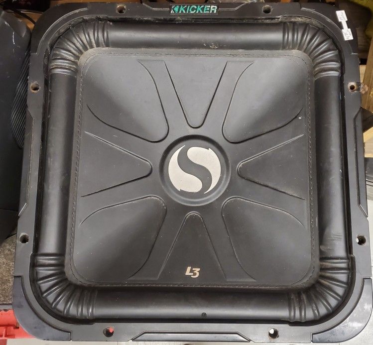 Kicker L3 15" Solo Baric 4 OHM 1000 Watt Subwoofer