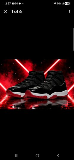Air Jordan 11 retro playoffs  bred(2019) us  m size 8.5 new condition