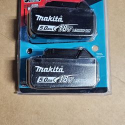 Makita 18 V 5.0 Battery 