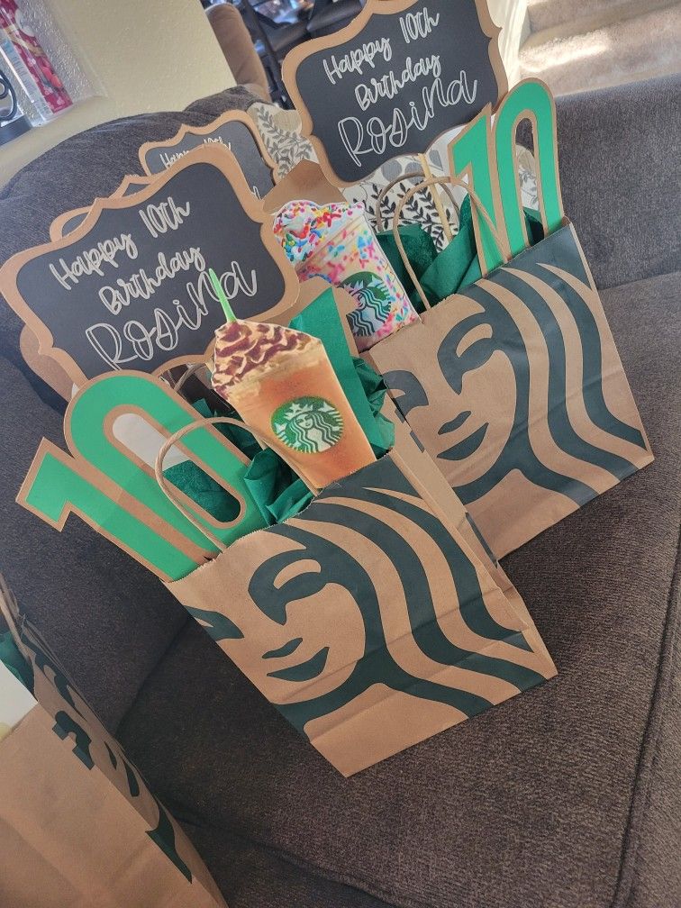 Starbucks Party Decor