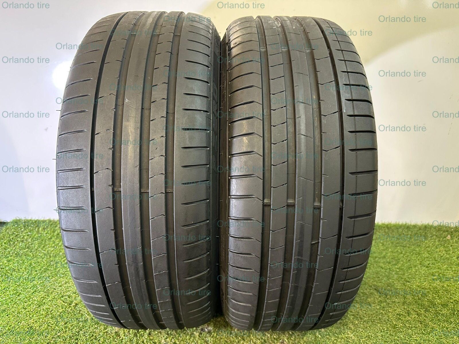 Q115 245 35 20 95Y Pirelli Pzero Run Flat 2 Used Tires 75% Life