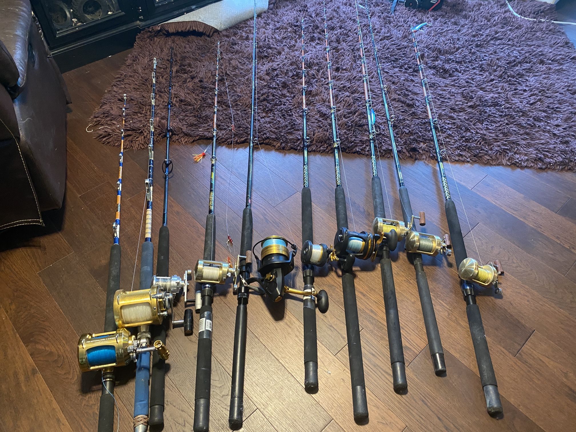 Rod And Reels Fishing Poles