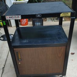 TV Cabinet With Shelf and Storage