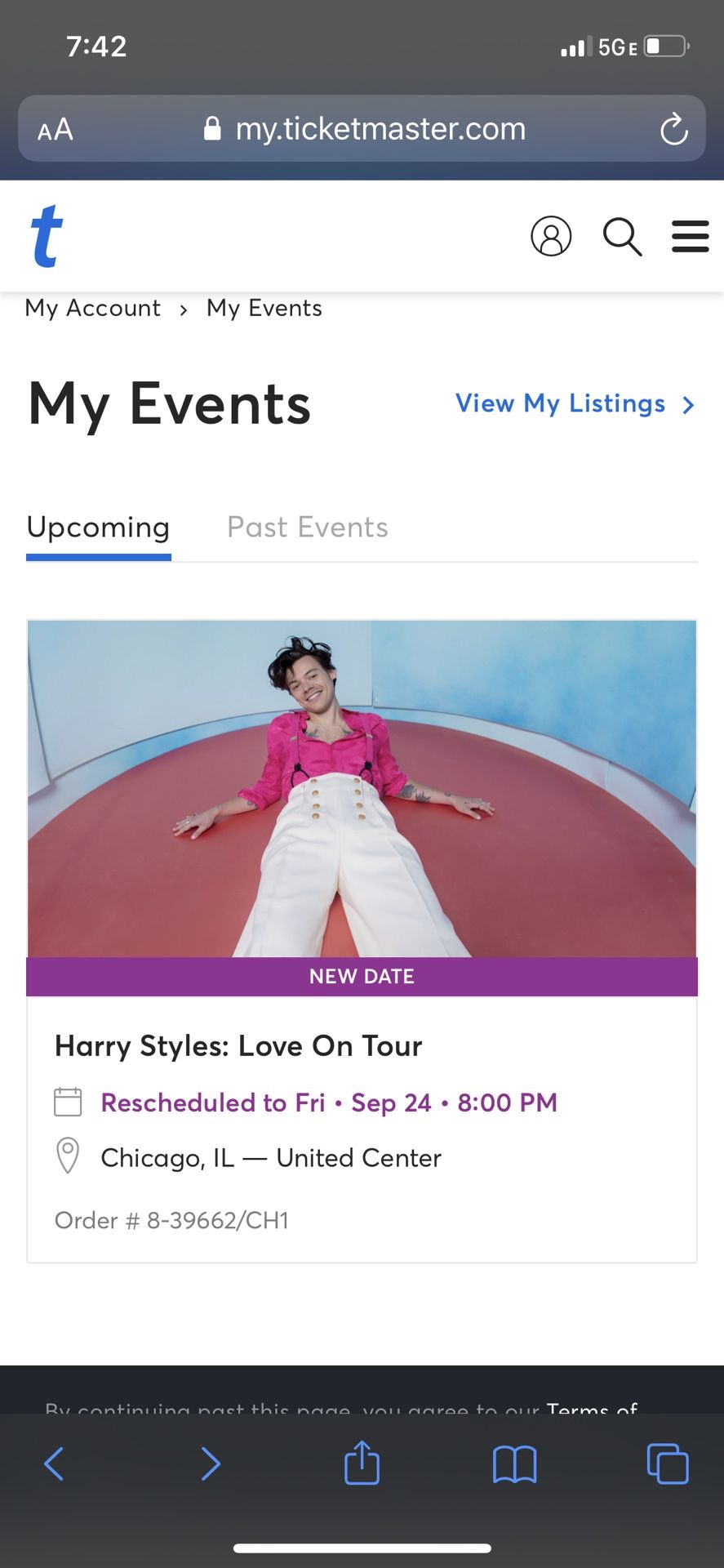 Water Menlon Sugar Harry Styles 4 Seats Together !!!