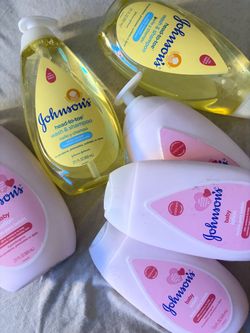 Johnson’s lotion , shampoo & wash