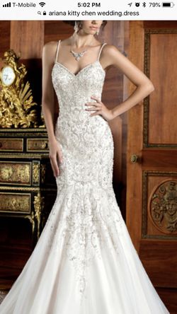 Gorgeous Ariana Kitty Chen Wedding Dress