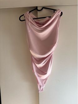 Pink bodysuit size medium