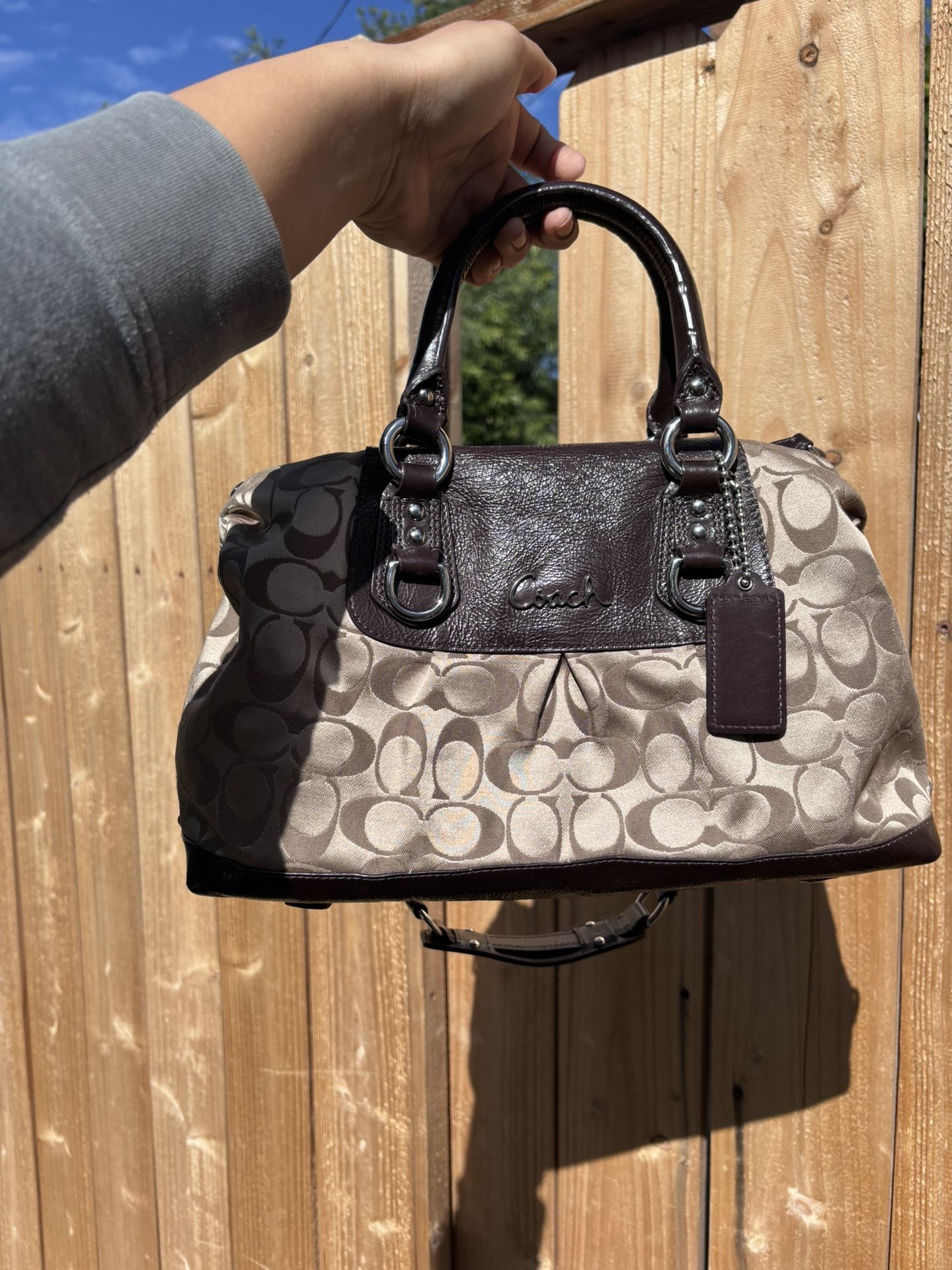 Coach Brown Shoulder/crossbody