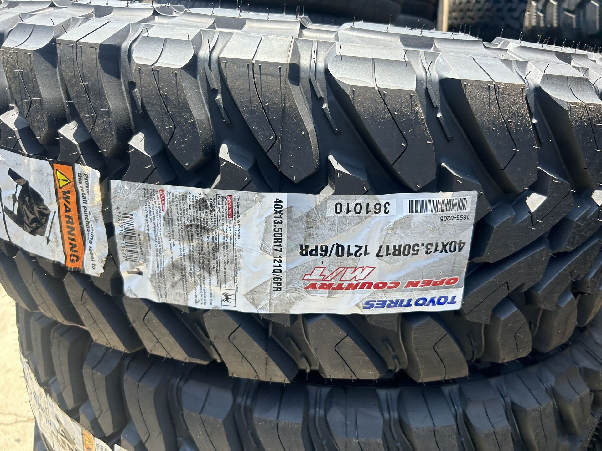 40x13.50R17 TOYO TIRES MT.