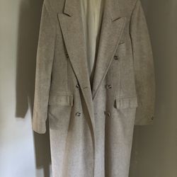 Full length dress coat