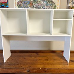 New Desk Top Shelf Shelves Organizer White Unused