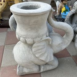 New Flower Pot Made Out Of Cement Perfect Gift 🎁 