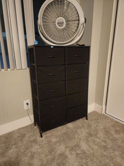 Black dresser