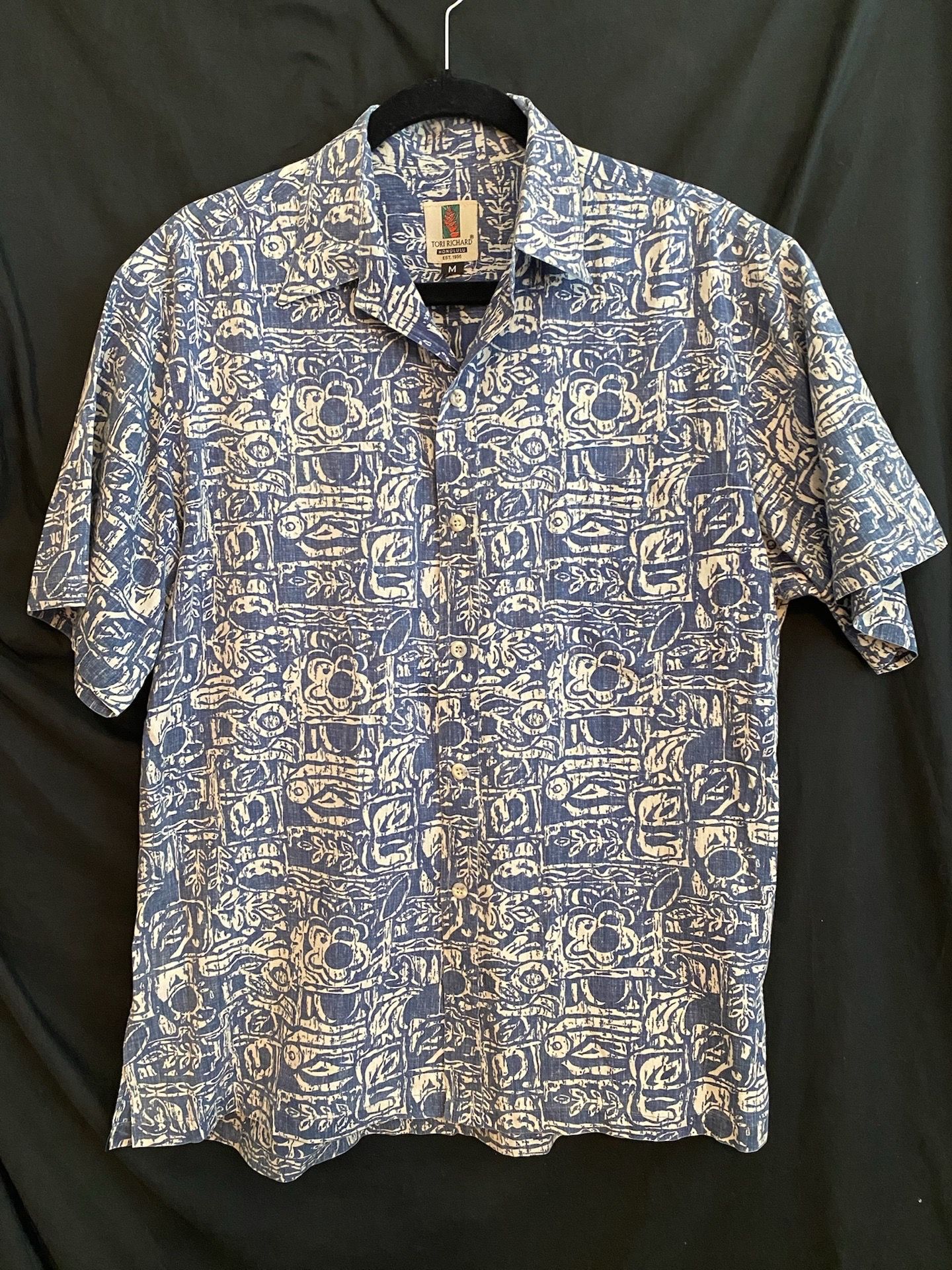 VINTAGE TORI RICHARD HAWAIIAN MEN’S-EXCELLENT CONDITION