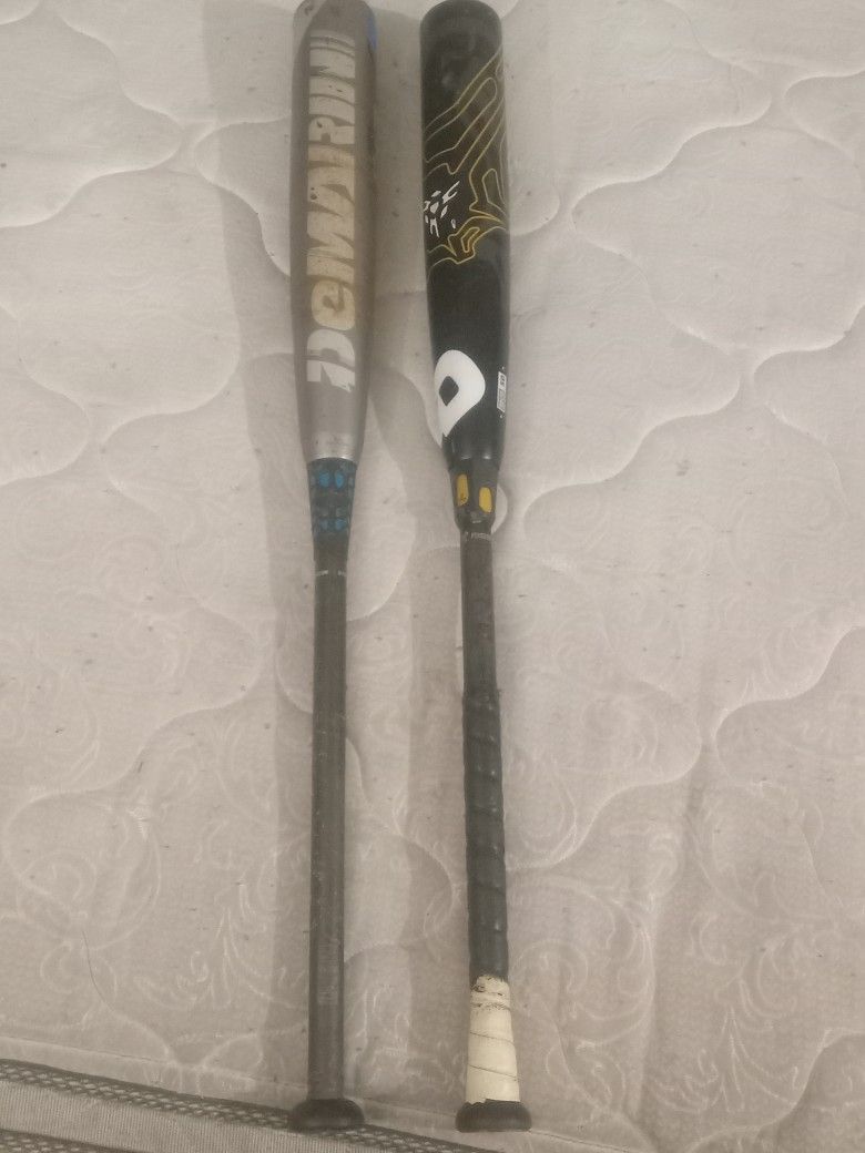 2 Fusion.bats Bbcor. Certified 50 Demarini Bats