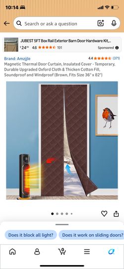 New insulated magnetic thermal door curtain