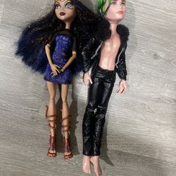Monster High Cleo And Deuce Dolls 