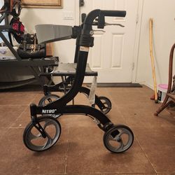 2022 Drive Medical Nitro 4 Wheel Scooter Gray