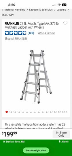 22 foot ladder