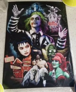 Beetlejuice Terror Threads Poster Print Mondo The Maitlands Lydia Miss Argentina
