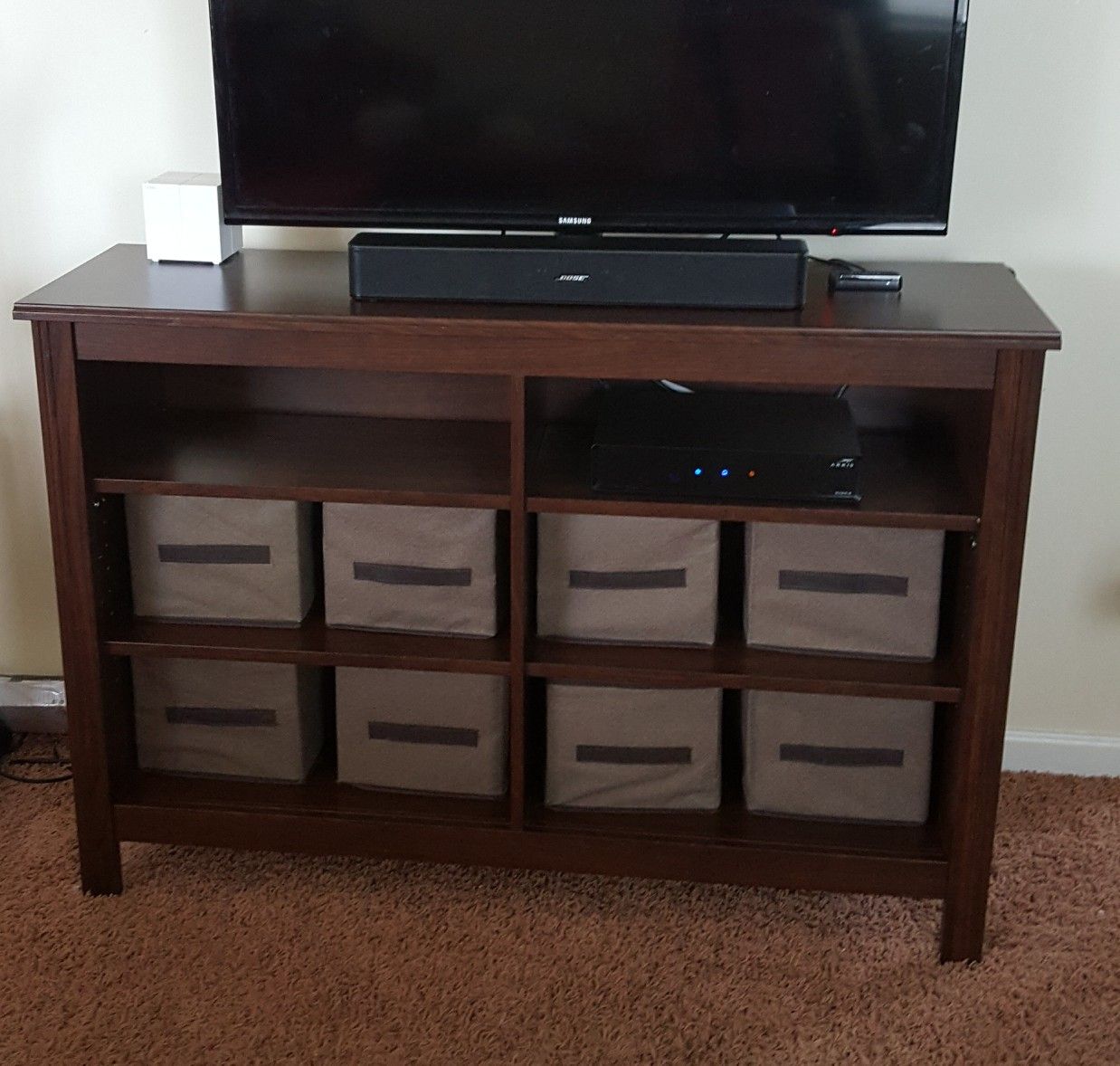 Ikea Brusali TV/ Media Stand, gently used. for Sale in Columbus, OH