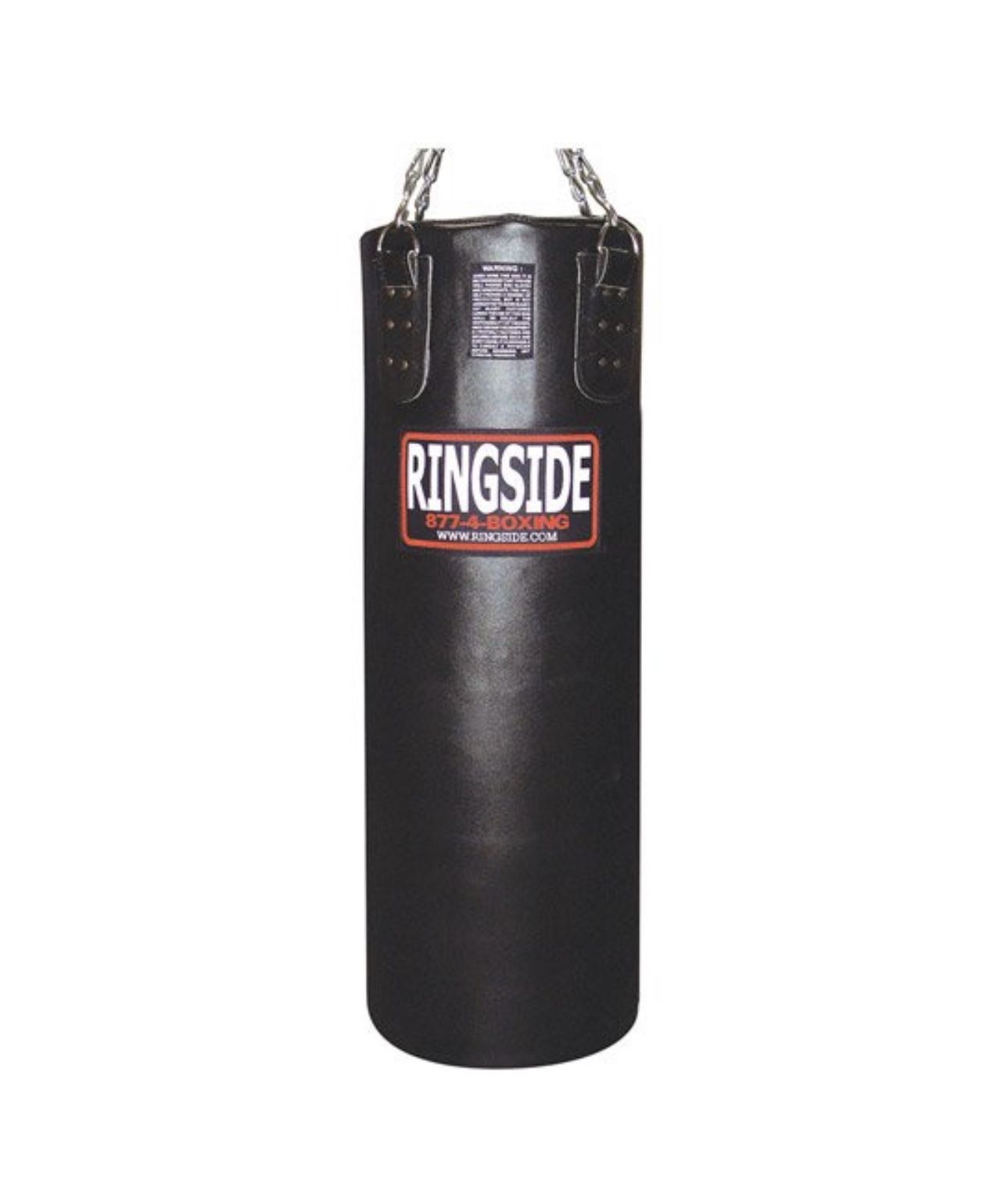 Ringside Leather 65 lb. Heavy Bag Black