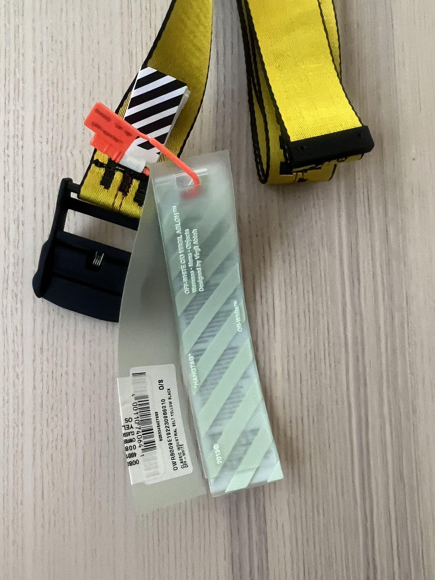off white industrial belt for Sale in San Diego CA OfferUp