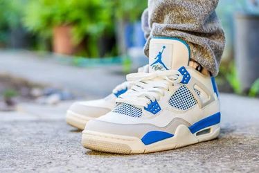 Jordan 4s Military Blue