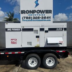 2014 Multiquip Whisperwatt 125 Kva Diesel Generator