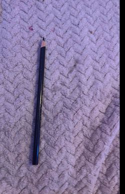 Singular Black Colored Pencil