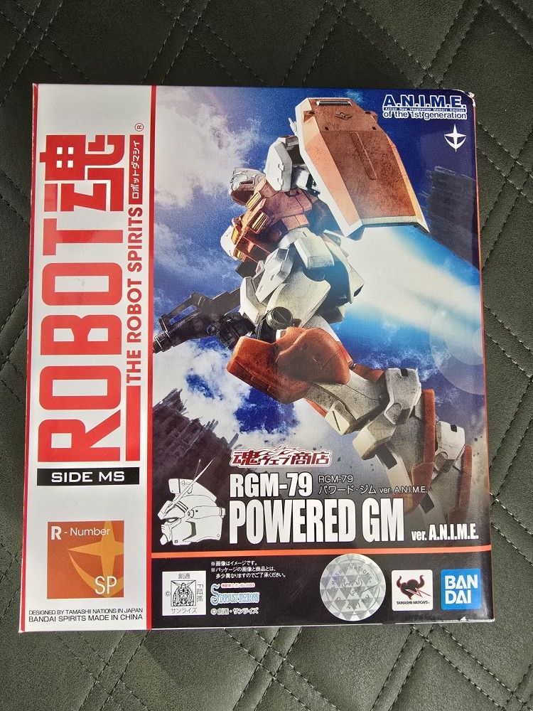 Mobile Suit Gundam Robot Spirits Rgm-79 Powered GM