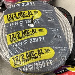 New MC Metal Clad Cable 12/2 250ft