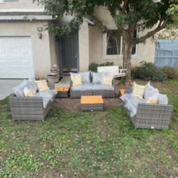 High Quality Deep Seating Cushions Patio Furniture Set Outdoor Patio Furniture Brand New Patio Sofa Set Fully Assembled In The Box 🆕🛺🚚🆕