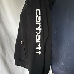 Carhartt Black Hoodie 2XL Heavyweight