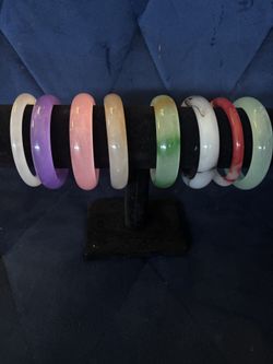 Real Jade bangles 58mm-62 mm read details