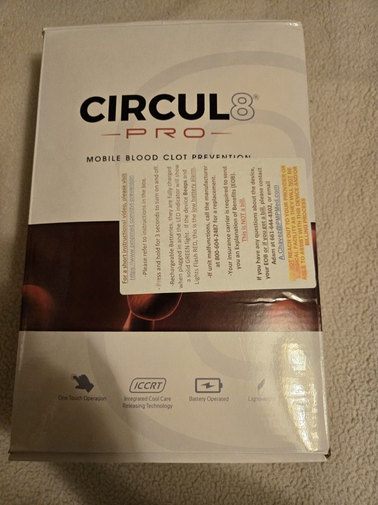 CIRCUL 8 PRO Mobile Blood Clot Portable Prevention Compression