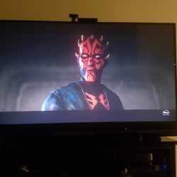 Mitsubishi 73" DLP 3D TV With 3D Glasses And Movies