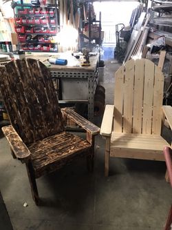 Wooden chair
