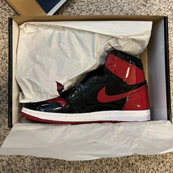 DS Jordan 1 Bred Patent Sz 11.5