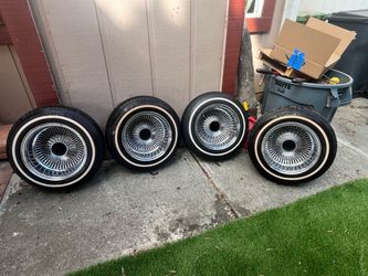 13 x7 Wire wheels