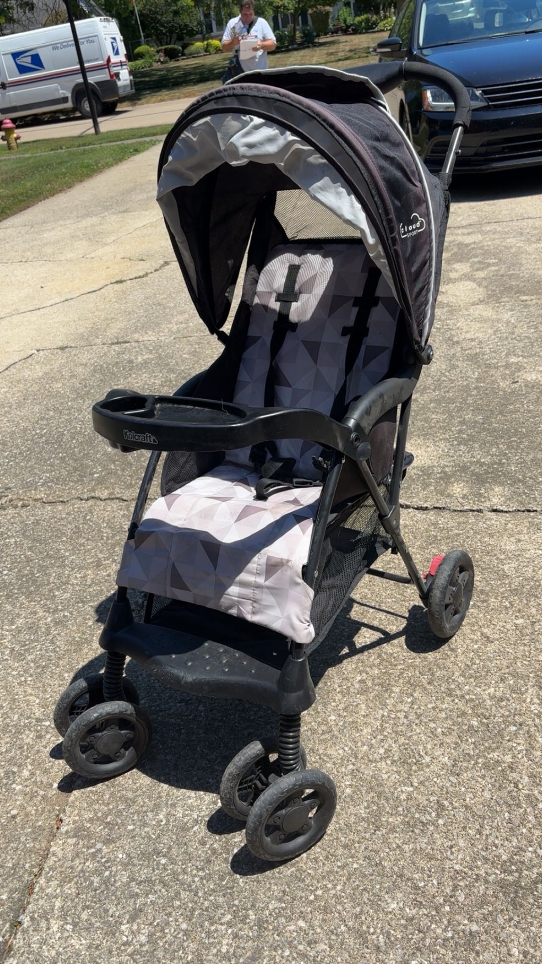 Compact Easy Fold Reclining Stroller