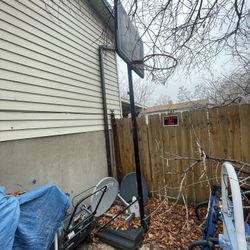 Street Basketball Hoop Water Filled Or Cement Filled For Weight 