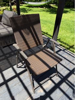 Garden armchairs