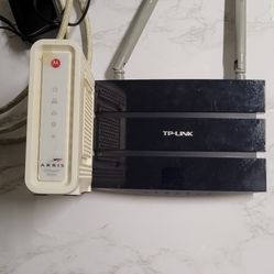 Tplink Archer Router And Arris Surfboard Modem