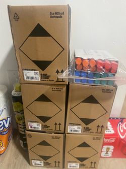 Hard-core spray can and solid markers