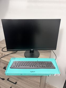 Monitor And keyboard