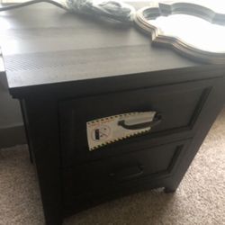 New Unused Night Stands W/ Outlet Power (Garage Kept)